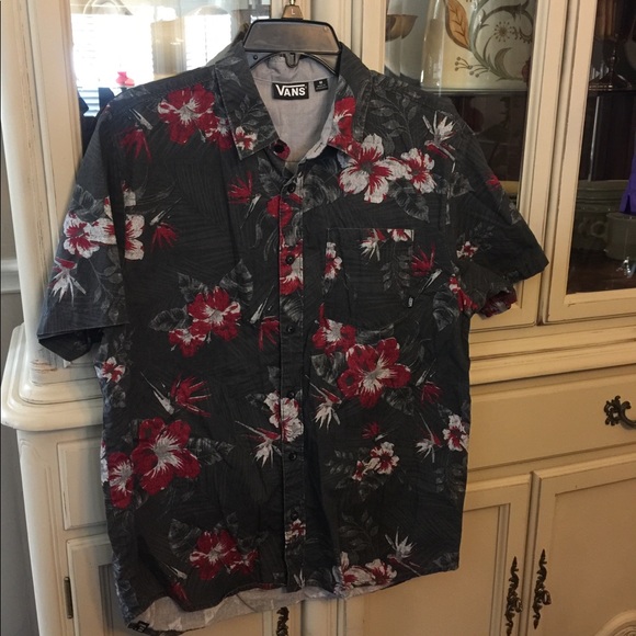 vans flower shirt